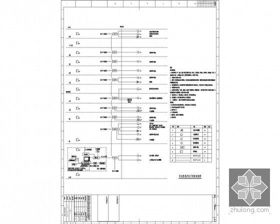 [湖南]五星级酒店强弱电施工图104张（新火规 甲级设计院）-安全防范及电子巡查系统图