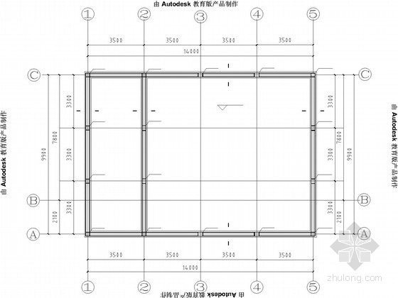 村委办公楼SU资料下载-村委办公楼一层砖混结构施工图(2013年8月)