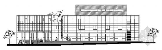 二层电影院设计方案资料下载-某市二层电影院建筑设计方案