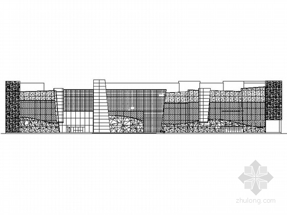 现代多层购物中心资料下载-[北京]现代风格大型购物中心建筑施工图