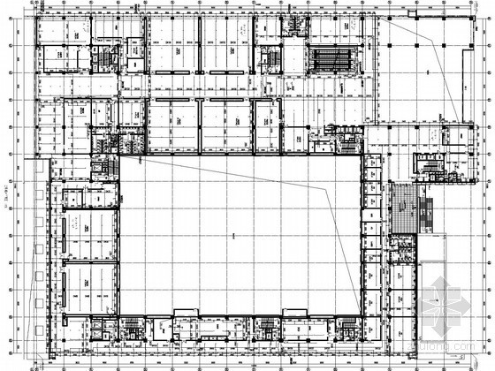某六层会议宾馆建筑资料下载-[贵州]国际会议中心建筑给排水图纸（大空间灭火 气体灭火）
