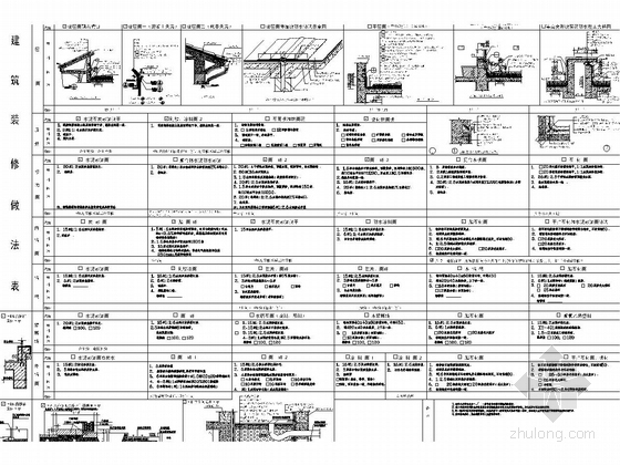 德国风情酒店结构施工图（含建筑图）-做法详图