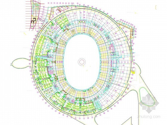 200平米复式施工图资料下载-特大型博览城主体育场暖通空调全系统设计施工图（282张）