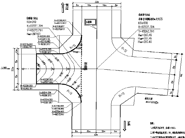 道路设计三维动画资料下载-[重庆]1089米城市次干路道路设计施工图纸