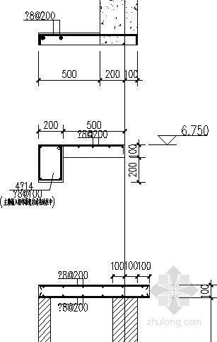 涂刷类墙体饰面构造资料下载-框架结构墙体节点构造详图