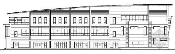 某中学食堂建筑设计资料下载-某示范中学整体校区建筑设计施方案