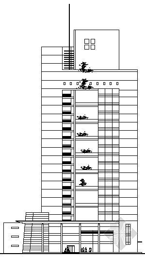 电力勘察方案资料下载-乌江电力大厦方案