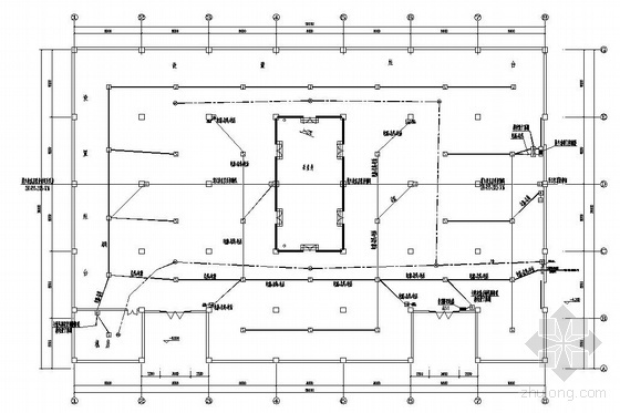 带地下商场的广场设计图资料下载-某地下商场消防图