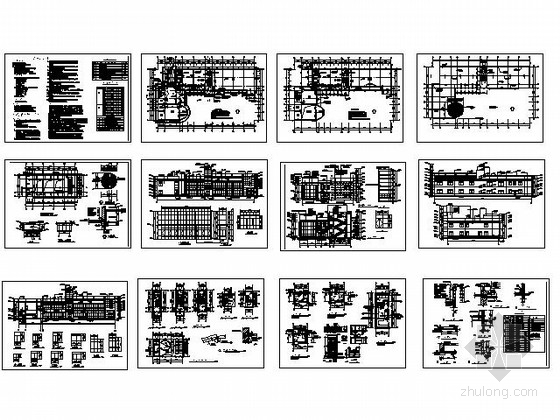 [毕业设计]某小区配套托儿所建筑施工图- 