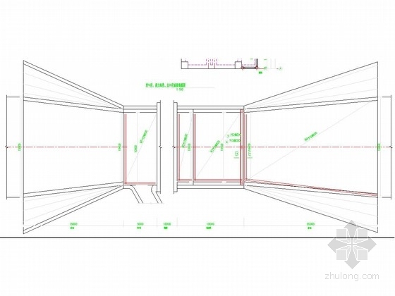格宾挡墙结构设计图资料下载-水闸结构设计图