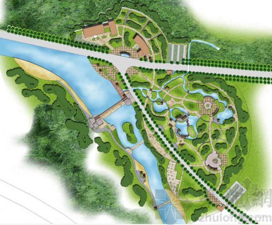 生态景区设计方案资料下载-浙江生态旅游景区景观设计方案
