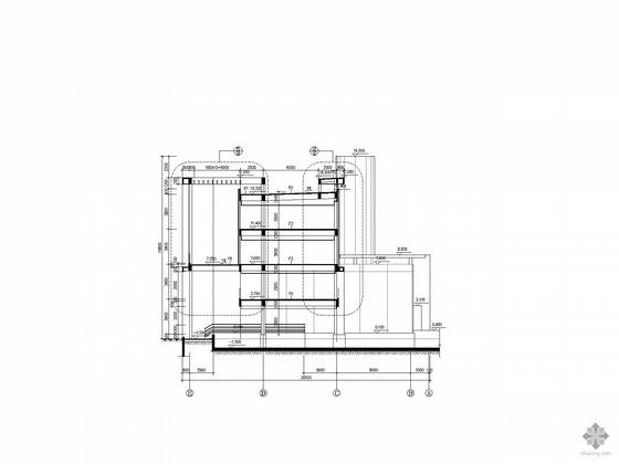 [苏州]某厂区四层厂房建筑施工图- 