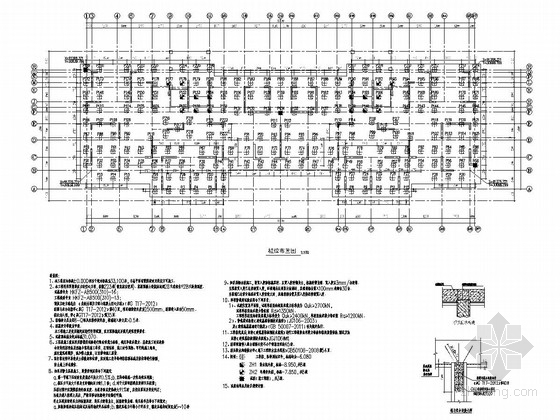 结构施工方图资料下载-[江苏]20层剪力墙结构住宅楼结构施工图（223根空心方桩）