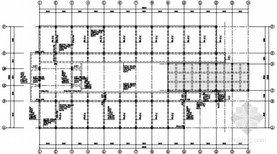 污水厂综合楼增层扩建加固施工图- 