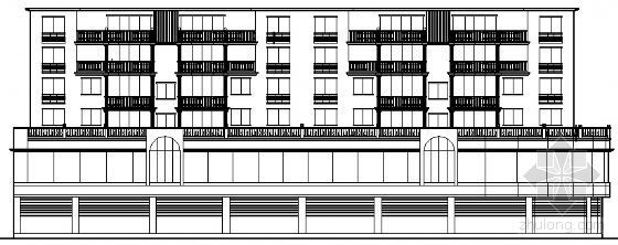 某六层住宅楼建筑方案图资料下载-[黔西南州]某六层住宅楼建筑方案图