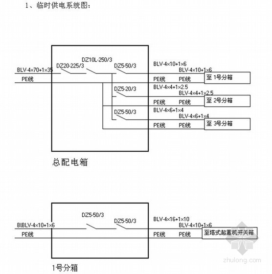 商业住宅工程施工临时用水用电方案（附计算公式）