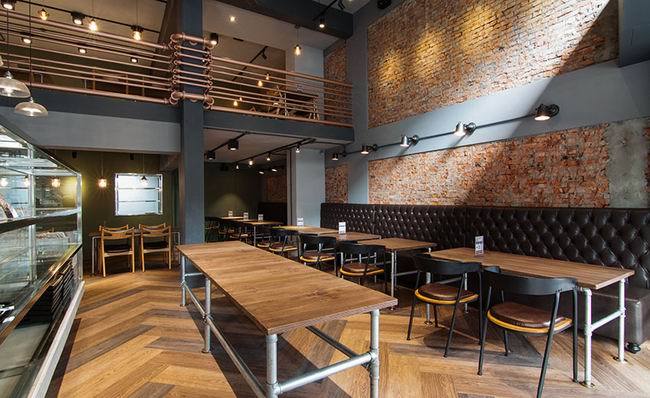 工业风复古loft咖啡厅资料下载-台北帅气的咖啡厅