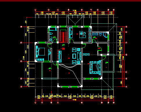 3层别墅整套图资料下载-整套欧式别墅设计施工图