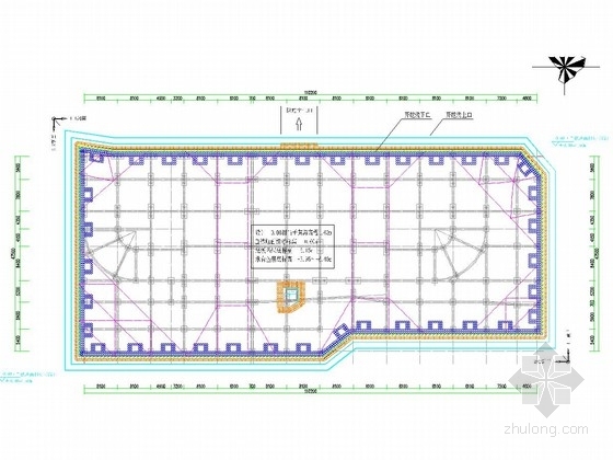 双排桩内支撑计算书资料下载-[浙江]厚淤泥地层深基坑排桩加内支撑支护施工图（附计算书）