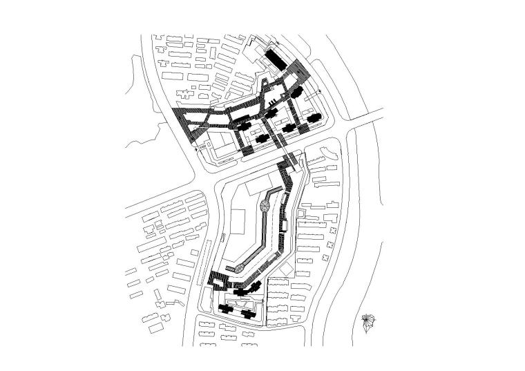 [安徽]合肥知名地产广场商住综合体设计文本（JPG+CAD+Max+Psd）-总图