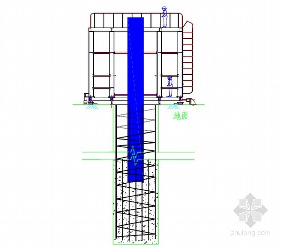 预成孔后插型钢施工资料下载-高强度岩层中型钢立柱施工关键技术（成孔 安装定位）