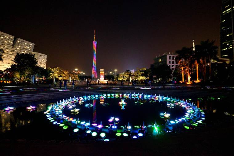 广场照明安装报价资料下载-某商业广场泛光照明设计、供应及安装调试工程