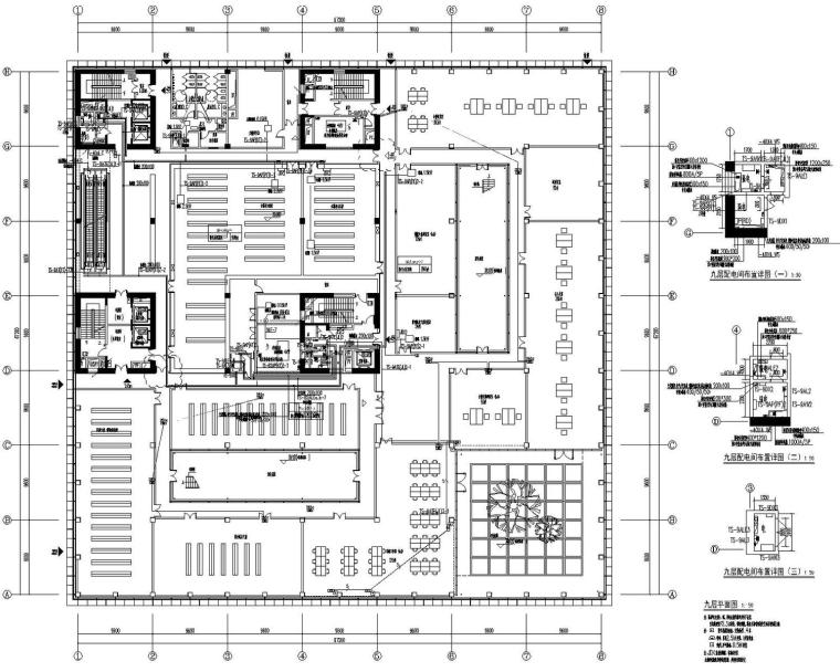 展览馆消防图纸资料下载-[江苏]图书馆展览馆电气施工图（大院最新设计）