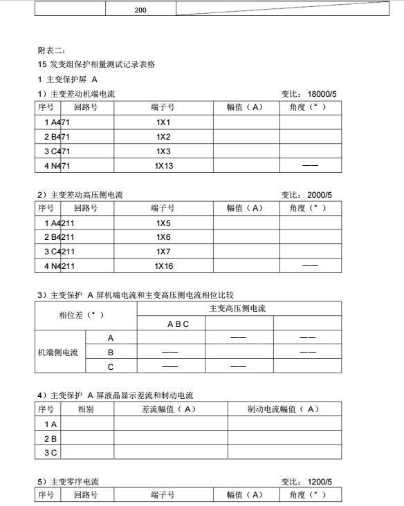 机组修后首次启动电气试验方案_9