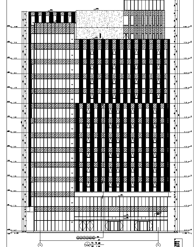 11框剪结构施工图纸资料下载-[上海]13栋高层框剪结构住宅建筑全专业施工图(16年审图图纸)