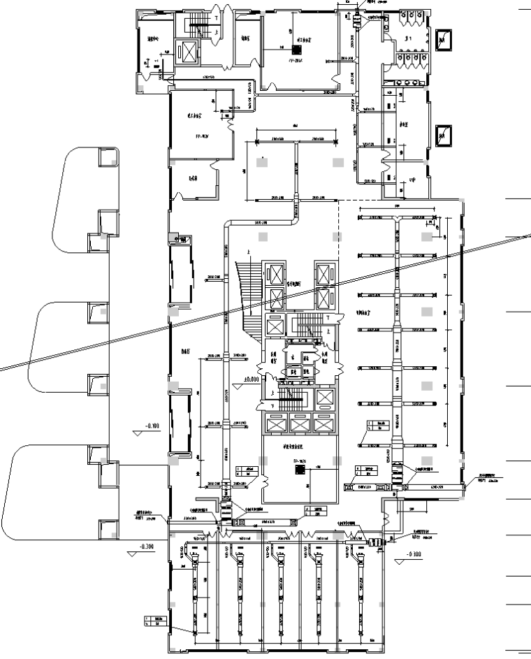 邯郸市某矿工业矿区办公大楼暖通毕业设计（套图）_2