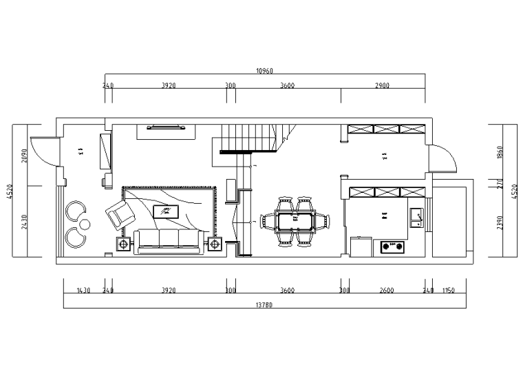 别墅设计吊顶资料下载-古典优雅风漫生活别墅设计施工图（附效果图）