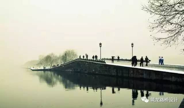 南京中海燕矶听潮资料下载-杭州的桥--留住杭州最美的画面