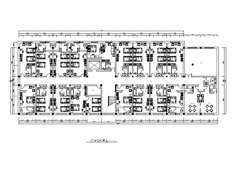 某大型酒店施工图资料下载-某大型现代风格酒店设计CAD施工图