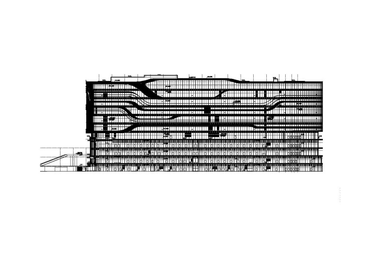 建筑施工图设计报告资料下载-高层商业办公综合体建筑施工图（含节能计算报告书）