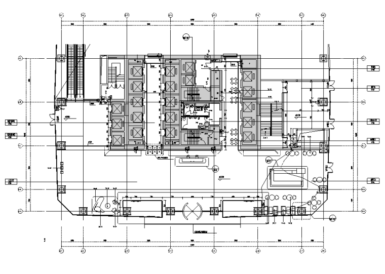 AECOM室内设计资料下载-AECOM-置地广场C座大堂办公空间设计施工图（附效果图）