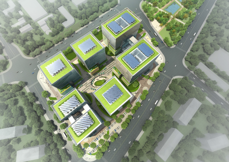 科技方案资料下载-[北京]小米科技园区建筑设计方案文本