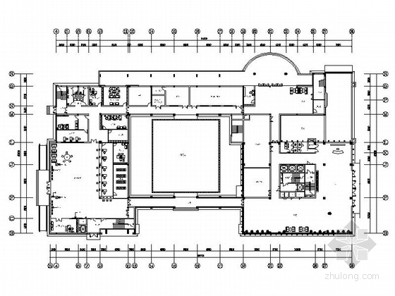 三棵树办公楼室内设计资料下载-[浙江]简约大气办公楼室内设计CAD施工图