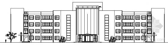 3层建筑设计方案资料下载-某四层医院建筑设计方案