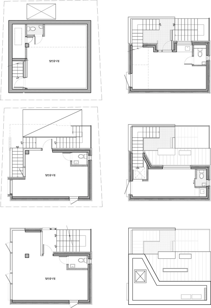 韩国芒源洞“窄居” / Boundaries architects-32分析图.jpg