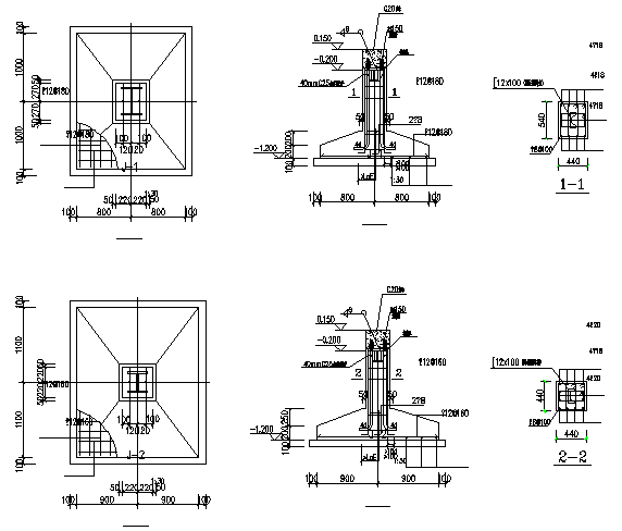 82mX119m门式刚架轻型房屋钢结构工业园厂房施工图（CAD，11张）_5