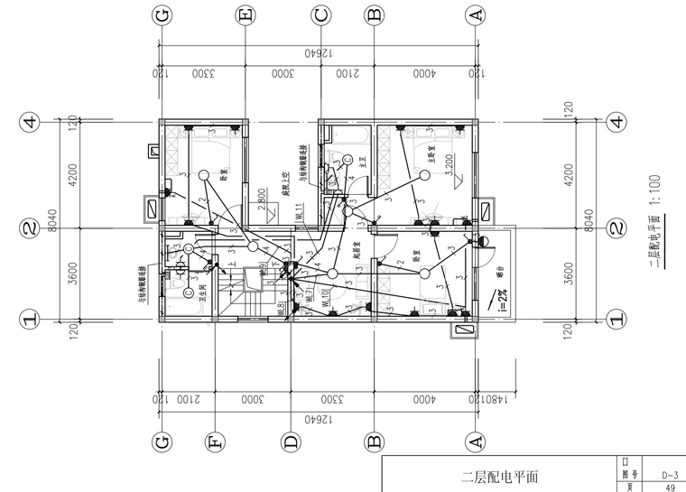 美式3层独栋别墅建筑设计施工图（含全套CAD图纸）-屏幕快照 2019-01-09 上午10.48.42