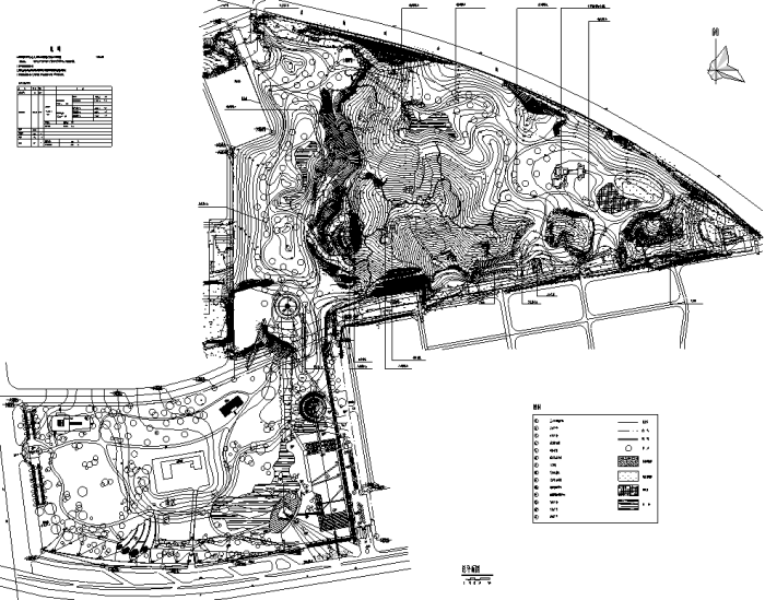 最全绿地规划设计平面图CAD108套-园博园总平图