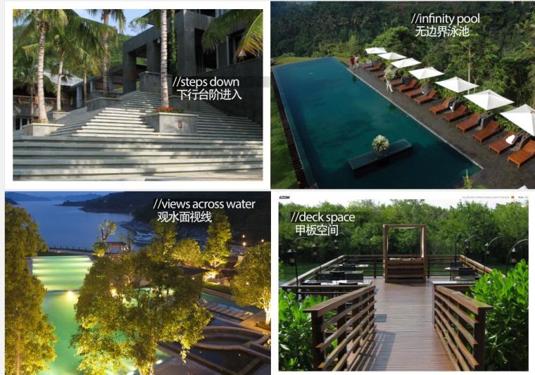 [海南]三亚椰风路项目概念景观设计文本pdf（81页）-泳池别墅1