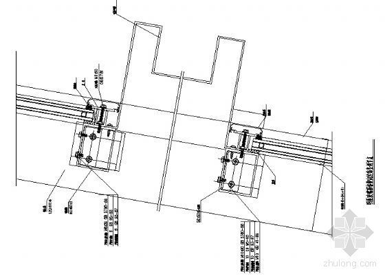 幕墙横向装饰线条资料下载-明框玻璃幕墙横向装饰竖剖节点