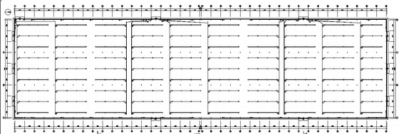 某建筑结构施工图资料下载-某钢结构车间强电施工图