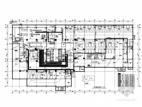 河南4层办公楼框架结构资料下载-[河南]一类高层商业综合办公楼全套电气施工图纸（配电负荷表 裙楼 99.9米）