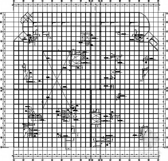 石家庄办公施工图资料下载-[石家庄]商场改造为五星酒店结构施工图