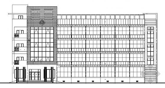 门诊楼方案设计资料下载-某市四层医院门诊楼建筑方案设计