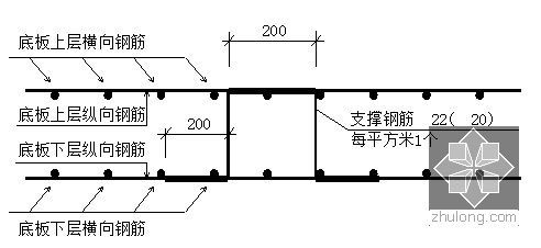 [辽宁]城市地下空间逆作法作业综合施工组织设计（附图丰富）-构造钢筋节点