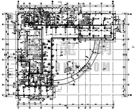 室内空调外挂施工图资料下载-某会馆空调施工图